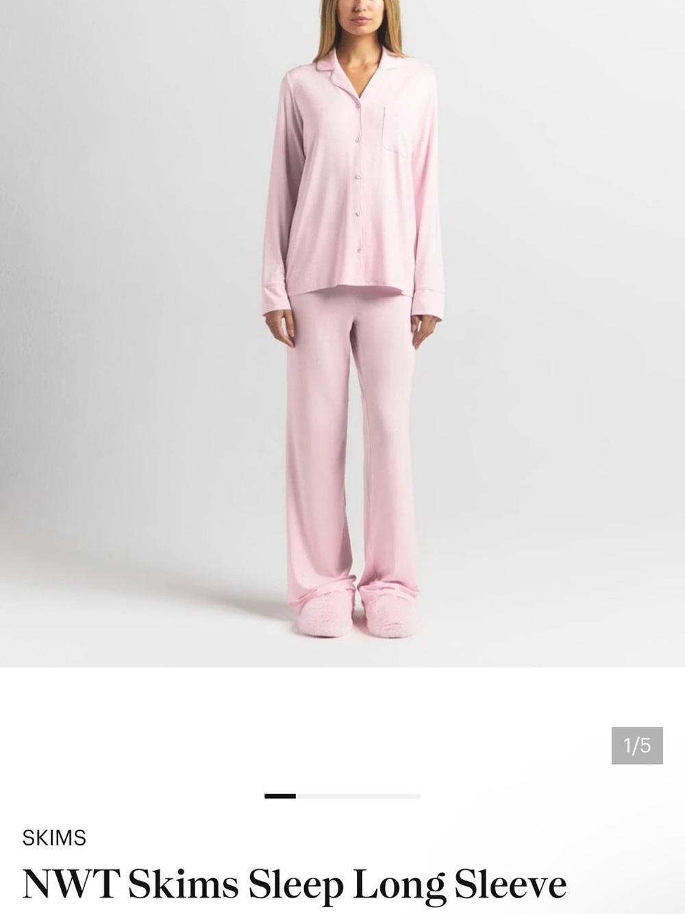 SKIMS bloom Long Sleeve Pajama Set sold out!